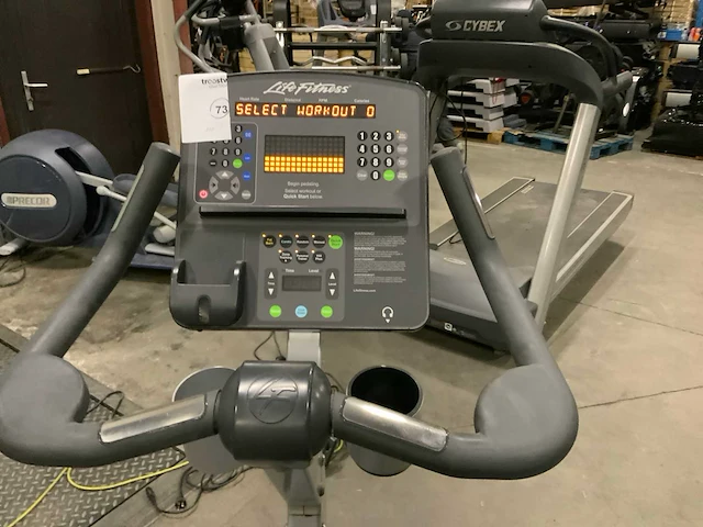 Life fitness 95ci integrety uprightbike home trainer - afbeelding 4 van  8