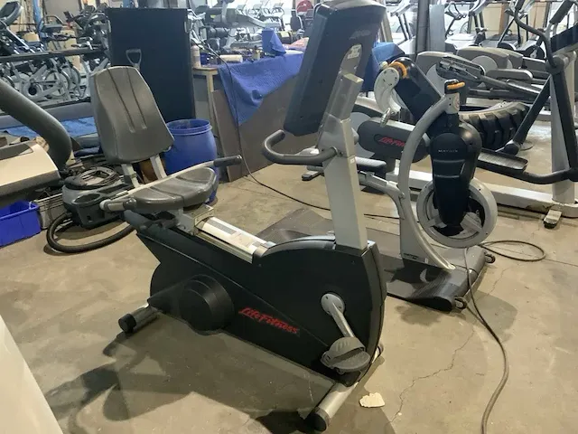 Life fitness 95ri integrity recumbent bike home trainer - afbeelding 4 van  4