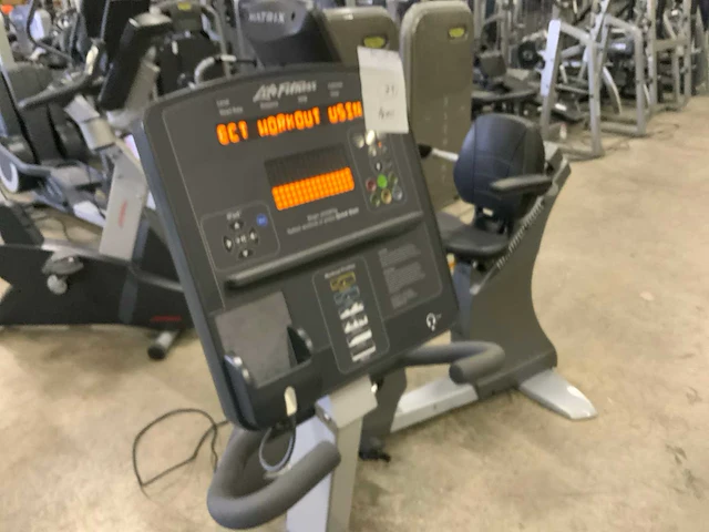 Life fitness 95ri integrity recumbent bike home trainer - afbeelding 4 van  5
