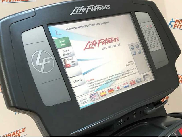 Life fitness 95t engage treadmill loopband - afbeelding 8 van  8