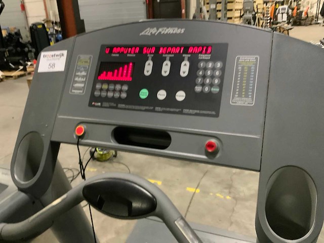 Life fitness 95ti silverline treadmill loopband - afbeelding 4 van  6