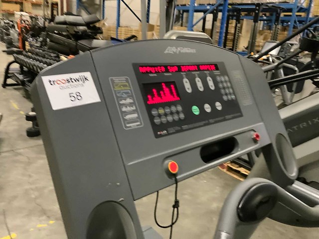 Life fitness 95ti silverline treadmill loopband - afbeelding 6 van  6