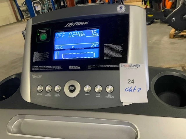 Life fitness f3 opklap loopband treadmill loopband - afbeelding 5 van  6
