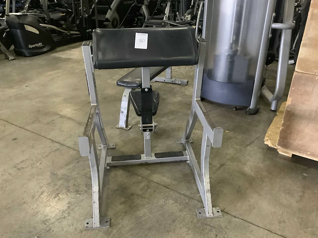 Life fitness hammer biceps curl bench krachtstation - afbeelding 3 van  6