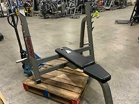 Life fitness olympisch flat bench krachtstation - afbeelding 2 van  4