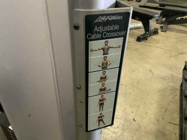 Life fitness signature cable cross krachtstation - afbeelding 5 van  7