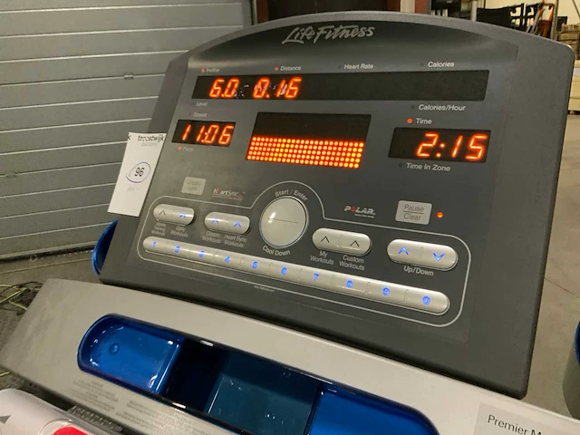 Life fitness t70 treadmill loopband - afbeelding 6 van  8