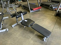 Life fittnes abdominal bench krachtstation - afbeelding 2 van  3