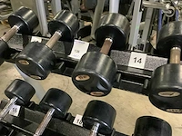 Life maxx dumbbell set 2 oplopend 12kg t/m 20kg krachtstation - afbeelding 4 van  7