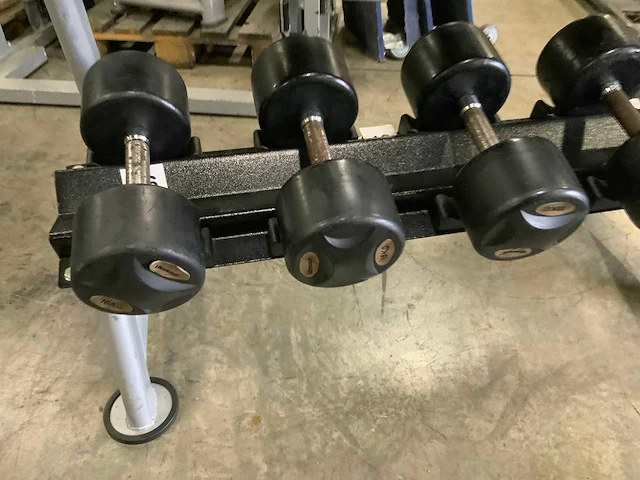 Life maxx dumbbell set 2 oplopend 12kg t/m 20kg krachtstation - afbeelding 6 van  7