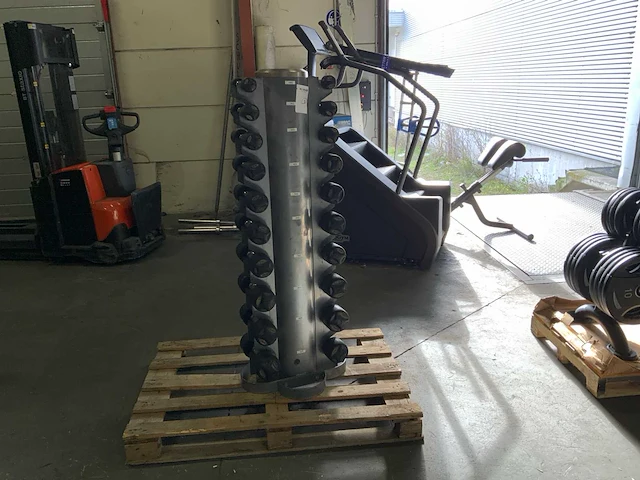 Life maxx dumbell toren 1kg t/m 10kg dumbells - afbeelding 2 van  7
