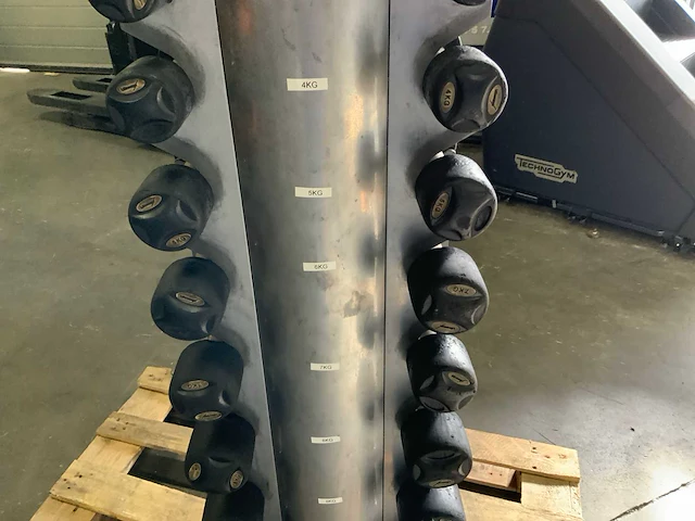 Life maxx dumbell toren 1kg t/m 10kg dumbells - afbeelding 5 van  7