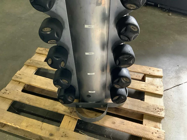 Life maxx dumbell toren 1kg t/m 10kg dumbells - afbeelding 6 van  7