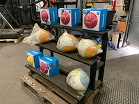 Life maxx medicine ball met rek krachtstation - afbeelding 1 van  8
