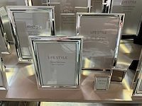 Life style diverse maten verzilverde fotolijsten (19x) - afbeelding 6 van  11