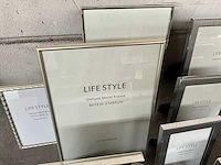 Life style diverse soorten verzilverde fotolijsten (26x) - afbeelding 8 van  13