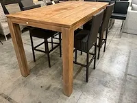 Life teak bartafel corona old teak 180 x 100cm - planken - afbeelding 1 van  4