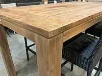 Life teak bartafel corona old teak 180 x 100cm - planken - afbeelding 3 van  4