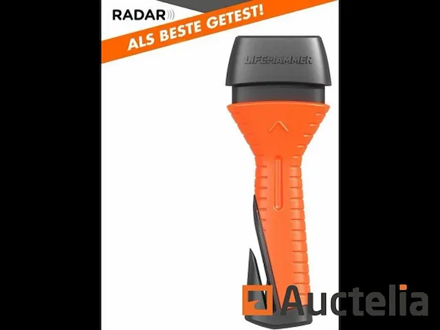 Lifehammer evolution - veiligheidshamer incl. bevestiging - afbeelding 1 van  4