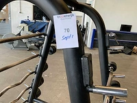 Lifemaxx barbells met rek 8x stuks krachtstation - afbeelding 7 van  7