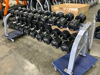 Lifemaxx dumbbell set 22kg t/m 40kg krachtstation - afbeelding 1 van  10