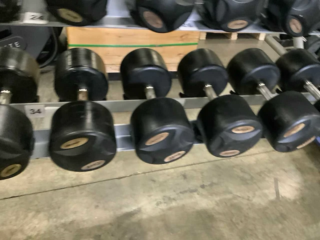 Lifemaxx dumbbell set 22kg t/m 40kg krachtstation - afbeelding 10 van  10