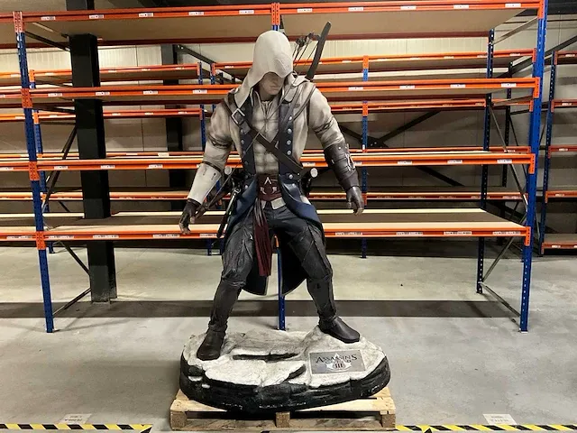 Lifesize action figure assassin’s creed iii - afbeelding 1 van  9