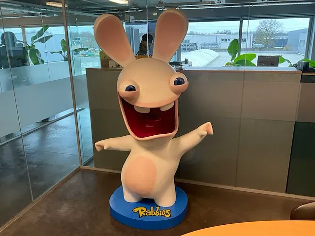 Lifesize action figure rabbids - afbeelding 1 van  13