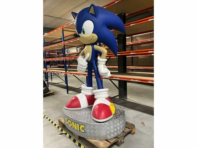 Lifesize action figure sonic the hedgehog - afbeelding 7 van  14