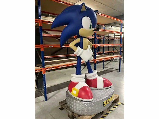 Lifesize action figure sonic the hedgehog - afbeelding 8 van  14