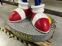 Lifesize action figure sonic the hedgehog - afbeelding 10 van  14