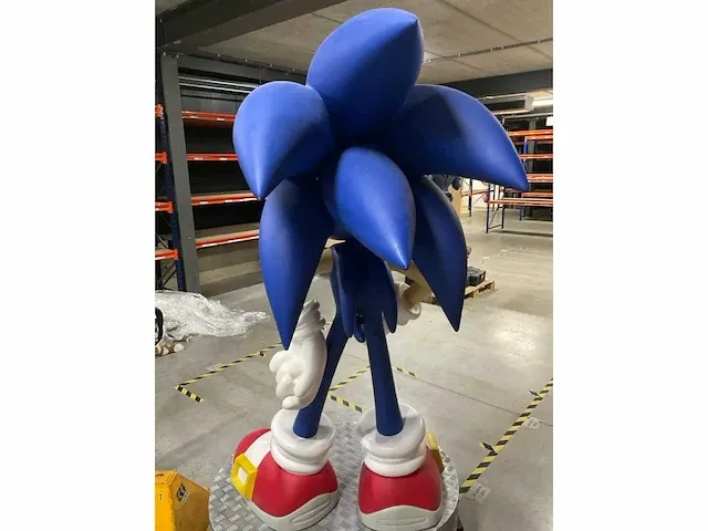 Lifesize action figure sonic the hedgehog - afbeelding 13 van  14