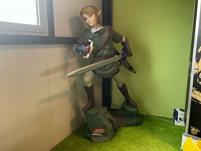 Lifesize action figure zelda - twilight princess - afbeelding 1 van  10