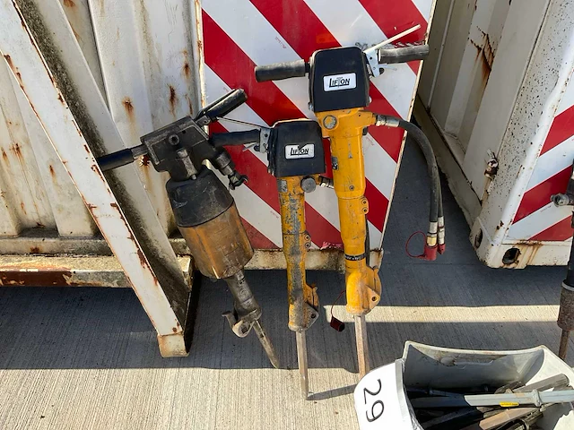 Lifton / atlas copco pneumatische breekhamer (5x) - afbeelding 2 van  9