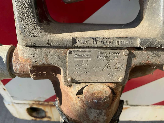 Lifton / atlas copco pneumatische breekhamer (5x) - afbeelding 8 van  9