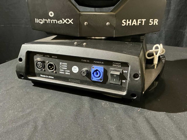 Lightmaxx shaft 5r moving head (2x) - afbeelding 4 van  6