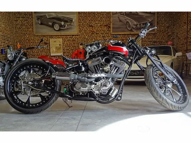 Lightning rod motorcycles (met harley-blok) retro racer, 61-mb-kg - afbeelding 37 van  39