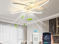 Lihaian stille plafondventilator met verlichting - afbeelding 1 van  6