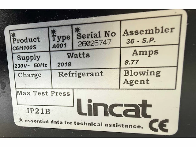 Lincat - c6h100s -verwarmd voedselverwarmer display - afbeelding 3 van  5