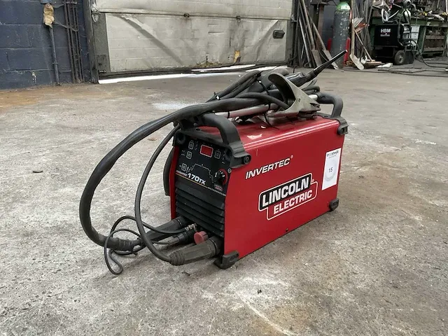 Lincoln electric invertec 170tx tig lasapparaat - afbeelding 1 van  6