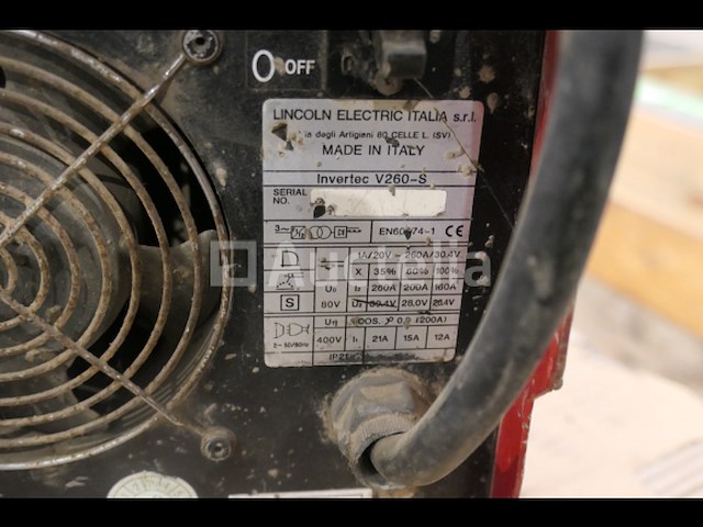 Lincoln electric invertec v260-s booglasser - afbeelding 8 van  10