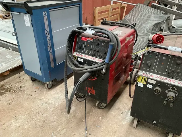 Lincoln electric invertec v400-tc lasapparaat - afbeelding 1 van  6