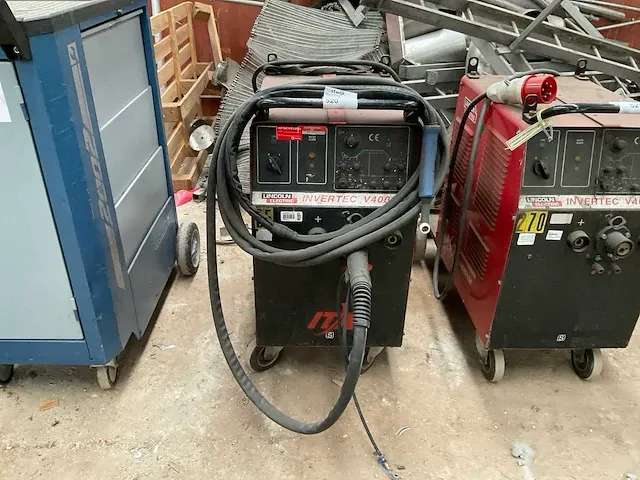 Lincoln electric invertec v400-tc lasapparaat - afbeelding 2 van  6