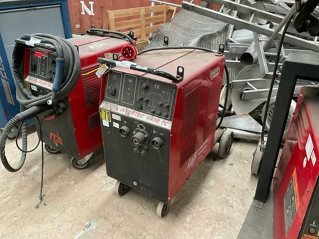 Lincoln electric invertec v400-tc lasapparaat - afbeelding 2 van  6