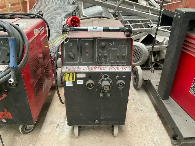 Lincoln electric invertec v400-tc lasapparaat - afbeelding 3 van  6