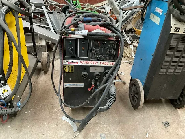 Lincoln electric invertec v400-tc lasapparaat - afbeelding 2 van  6