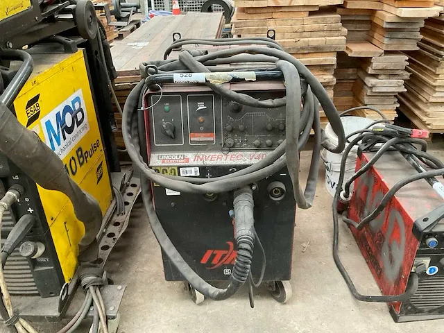 Lincoln electric invertec v400-tc lasapparaat - afbeelding 2 van  7
