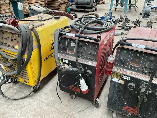 Lincoln electric invertec v400-tc lasapparaat - afbeelding 2 van  6