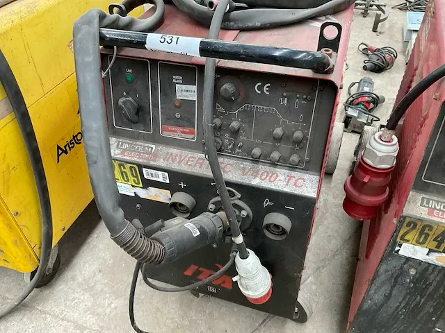 Lincoln electric invertec v400-tc lasapparaat - afbeelding 3 van  6