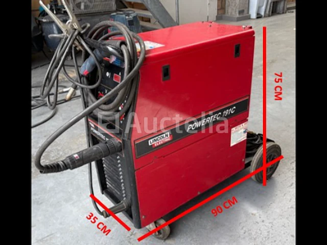 Lincoln electric powertec 191c - afbeelding 1 van  13